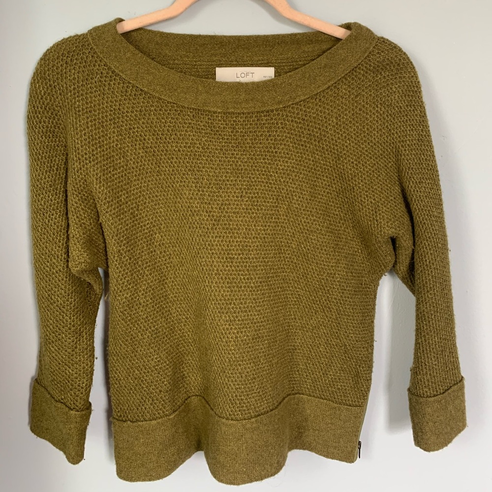 Green Loft sweater